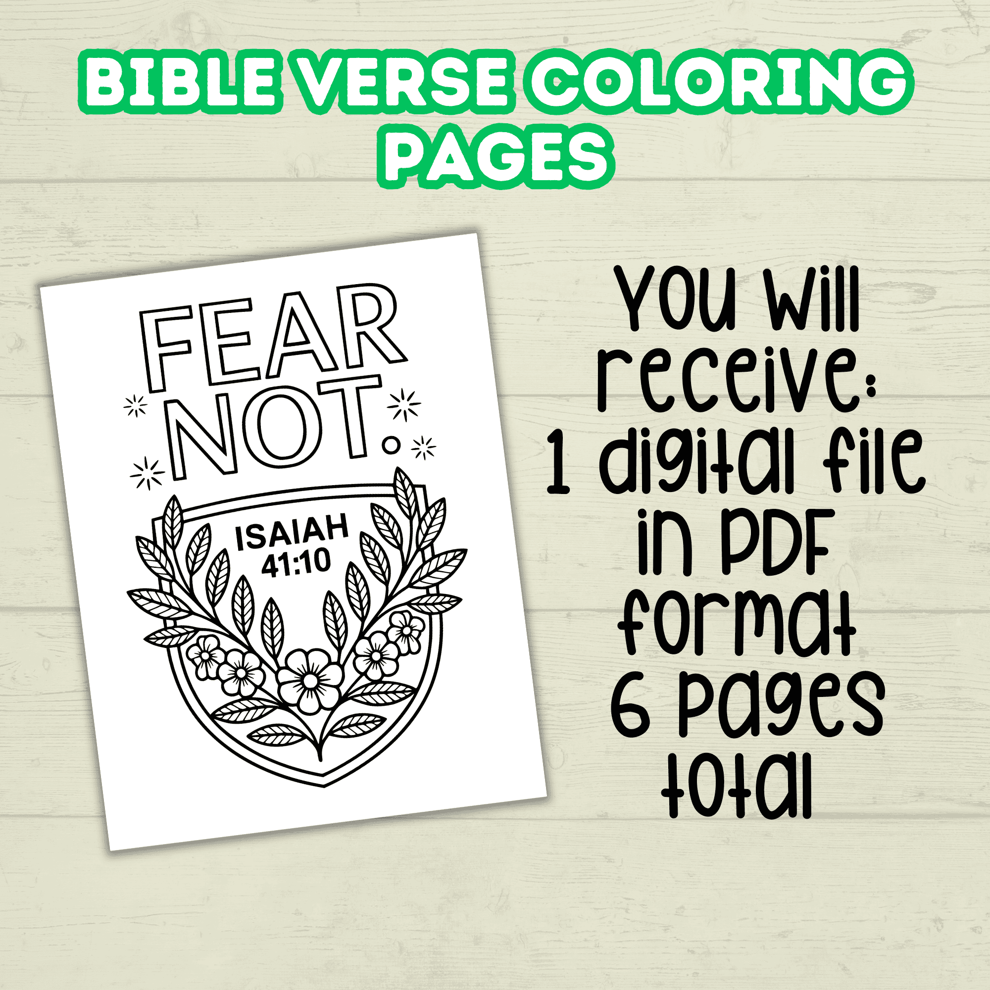 Bible Verse Coloring Pages for Kids and Adults, Christian Scripture Activity Sheets