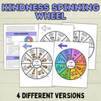 Kindness Craft for Kids, Kindness Spinner Craft, I Can Be Kind, Sunday School Craft