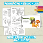 Adam and Eve Bible Sunday School Lesson Craft for Kids, Biblical Characters Forbidden Fruit Printable, Digital Download