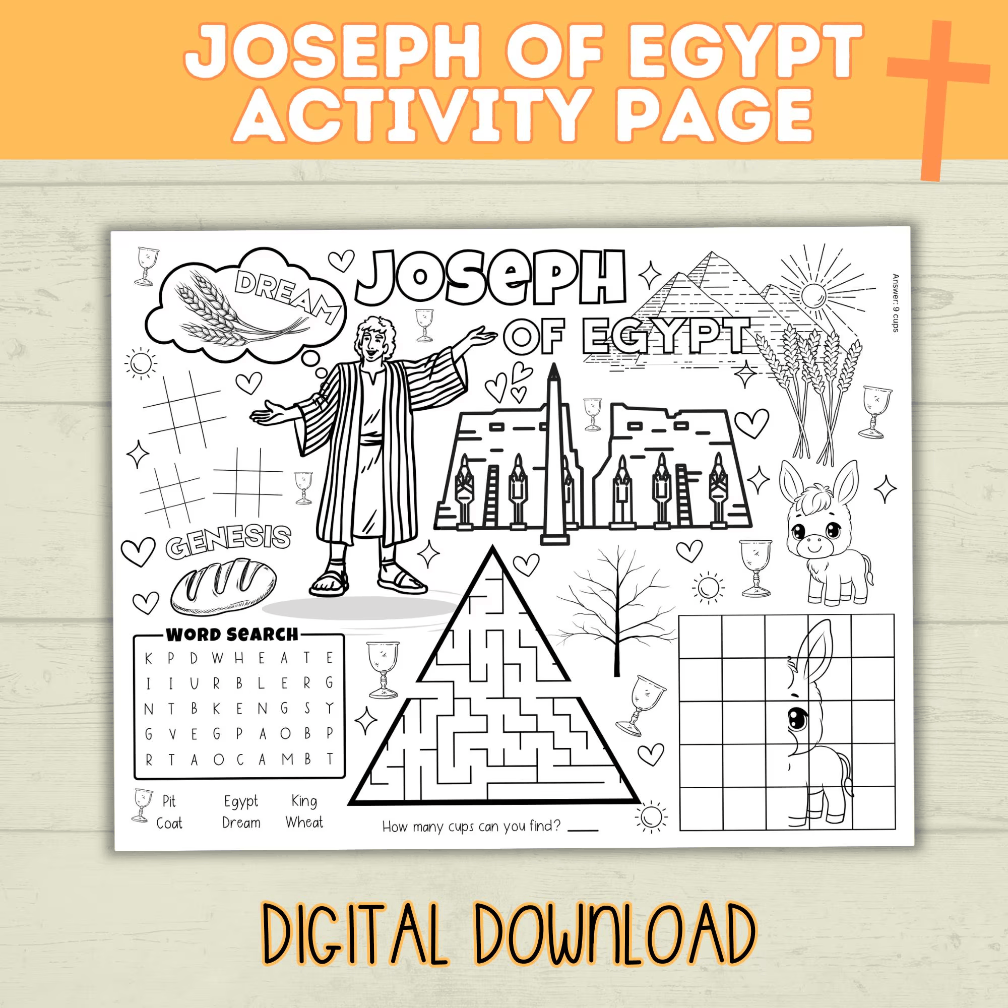 Old Testament Activity Pages, Bible Characters Pages, Sunday School Activity, Bible Activity, Church Games, Moses, Job, Deborah, Ruth, Noah