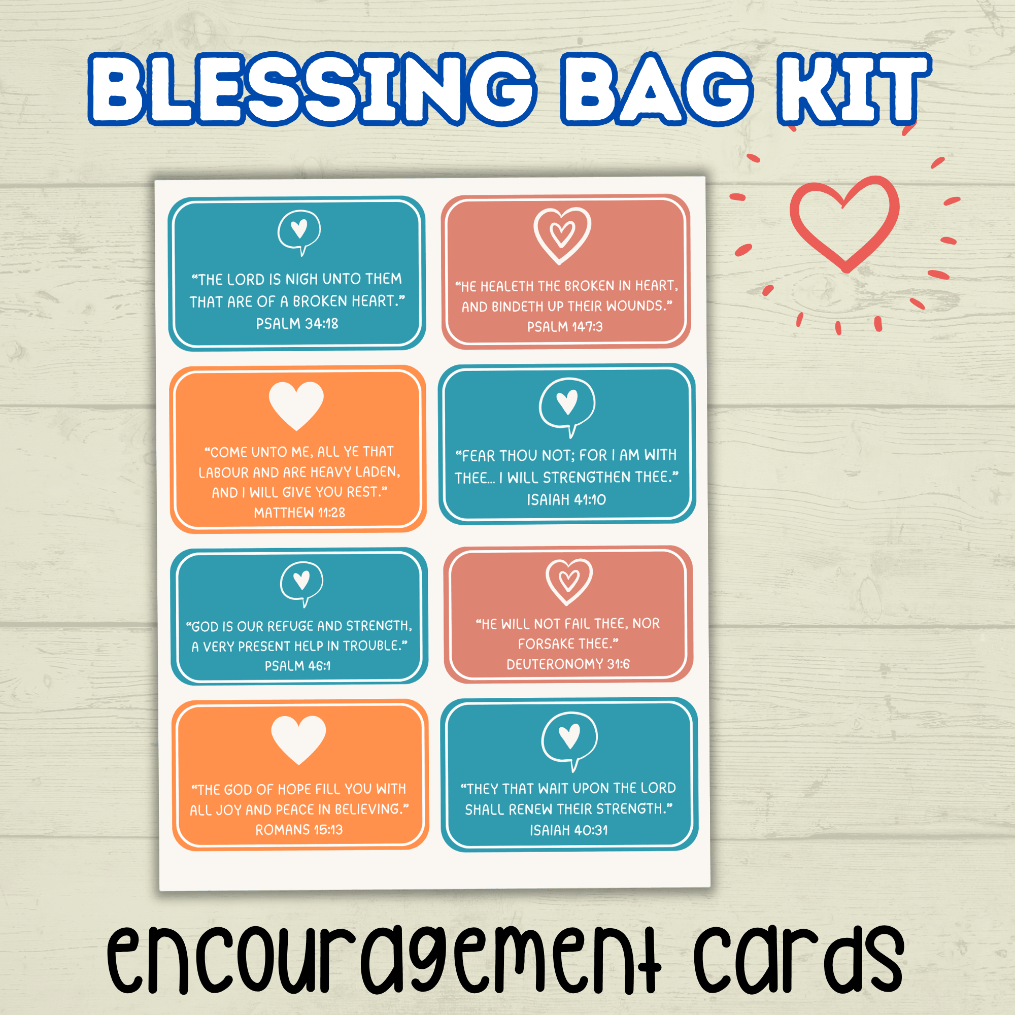 Blessing Bag Kit, Homeless Ministry, Bag Tags, Bag Notes, Homeless Hygiene Kit, Blessing Bag Labels