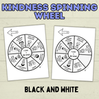 Kindness Craft for Kids, Kindness Spinner Craft, I Can Be Kind, Sunday School Craft