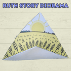 Ruth Bible Story Craft, Ruth Diorama Craft, 3D Ruth Craft, Bible Crafts, Sunday School Craft, Christian Crafts, Homeschool, Old Testament