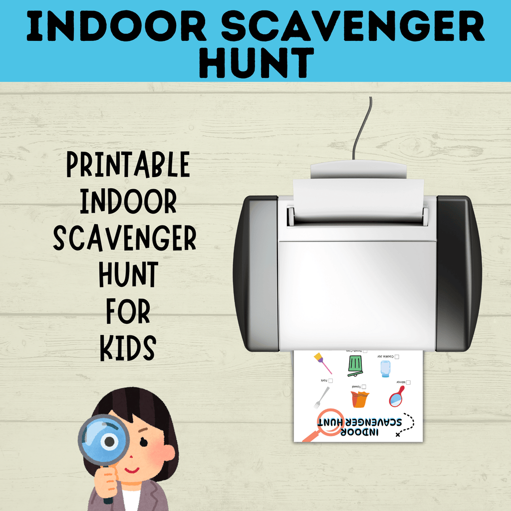 Indoor Scavenger Hunt | Winter Activities | Indoor Kids Activities | House Scavenger Hunt | Toddler Scavenger Hunt | Toddler Activities
