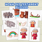 Preschool Toddler Bible Sunday School Lessons Puzzle, Old Testament, Bible Noah
