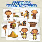 Preschool Toddler Bible Sunday School Lessons Puzzle, Old Testament, Bible Characters Joseph