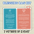 Blessing Bag Kit, Homeless Ministry, Bag Tags, Bag Notes, Homeless Hygiene Kit, Blessing Bag Labels