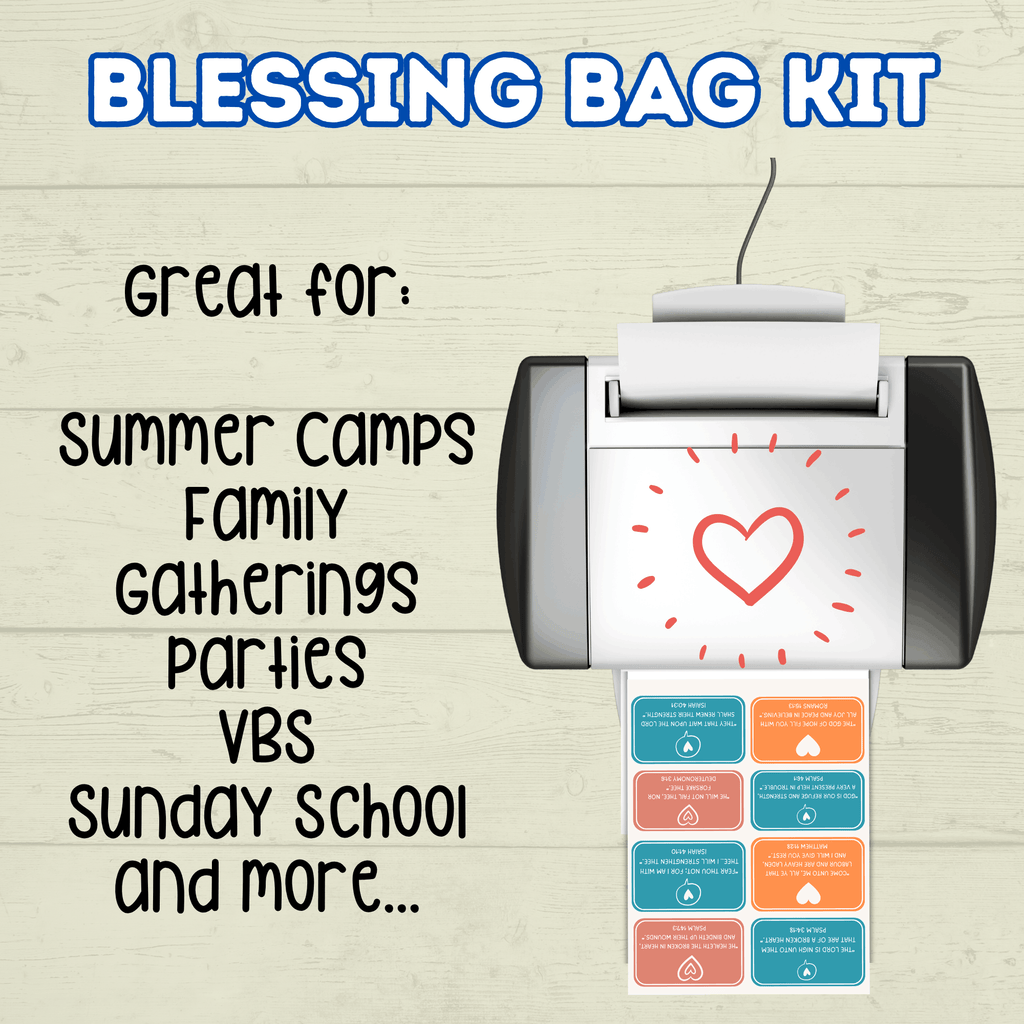 Blessing Bag Kit, Homeless Ministry, Bag Tags, Bag Notes, Homeless Hygiene Kit, Blessing Bag Labels