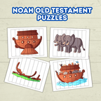 Preschool Toddler Bible Sunday School Lessons Puzzle, Old Testament, Bible Noah