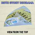 Ruth Bible Story Craft, Ruth Diorama Craft, 3D Ruth Craft, Bible Crafts, Sunday School Craft, Christian Crafts, Homeschool, Old Testament