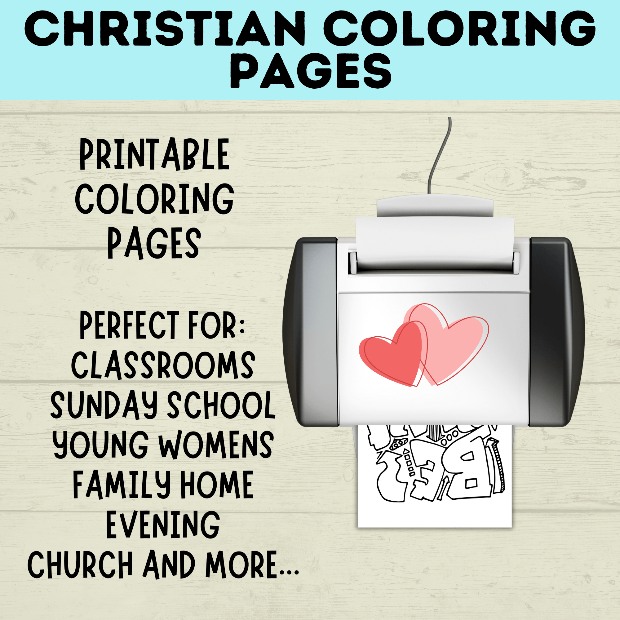 Inspirational Christ Coloring Pages