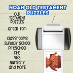 Preschool Toddler Bible Sunday School Lessons Puzzle, Old Testament, Bible Noah