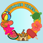 Summer DIY Paper Wreath, Summer Craft, Summer Activity for Kids, Hello Summer