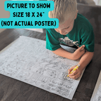 Christmas Activity Page and Coloring Poster | Poster for Kids | Christmas Activity | Christmas Poster | Christmas Printable | Christmas