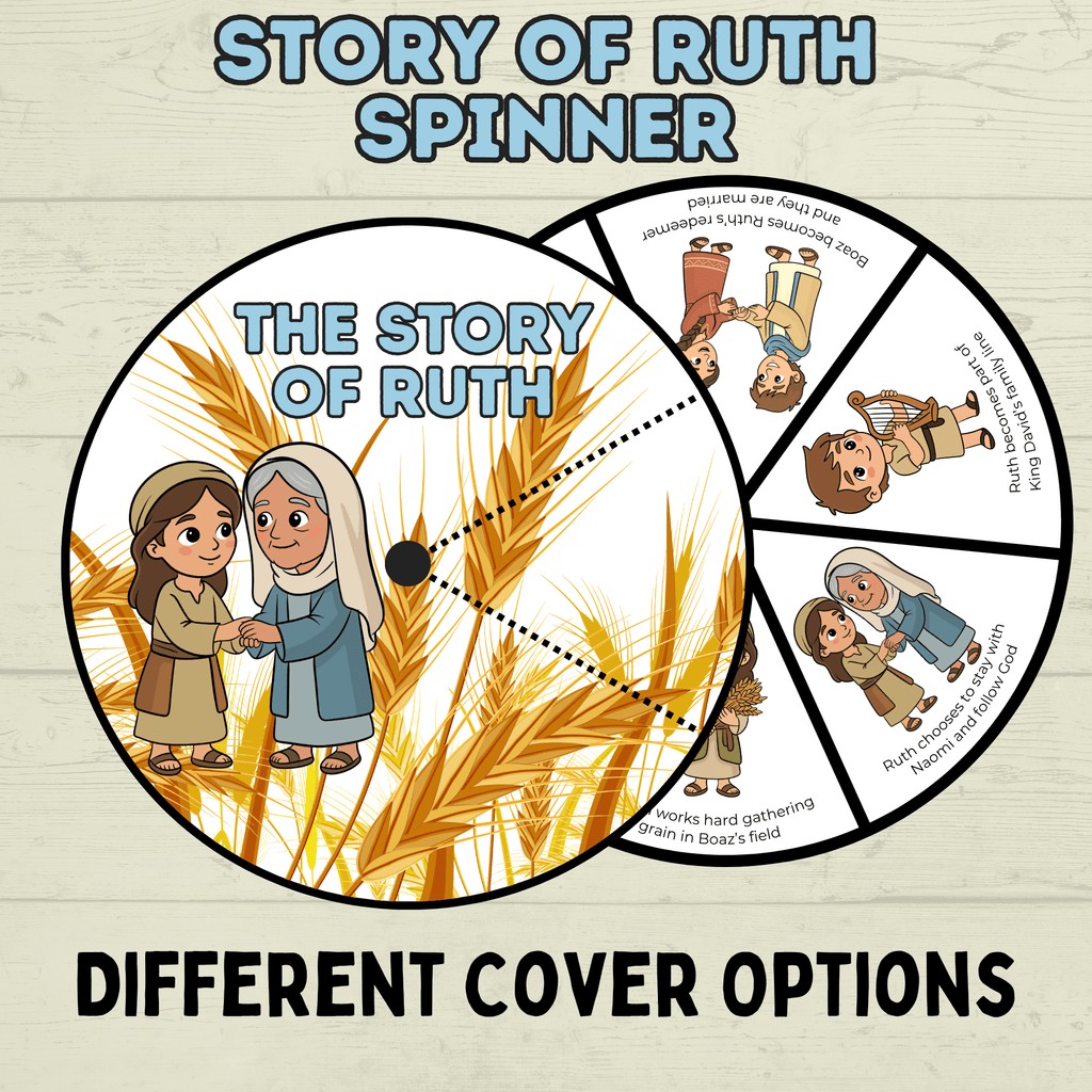 Ruth Bible Craft Bundle, Ruth and Naomi Story, Bible Craft, Sunday School Craft