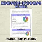 Kindness Craft for Kids, Kindness Spinner Craft, I Can Be Kind, Sunday School Craft