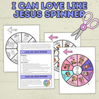 I  Can Love Like Jesus Craft, Valentine's Day Christian Craft, Sunday School Craft, Bible Craft, Bible Lesson