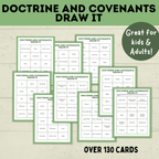 Doctrine and Covenants Game | Doctrine and Covenants Draw it | D&C activity | Doctrine and Covenants Lesson | Come Follow Me | Seminary