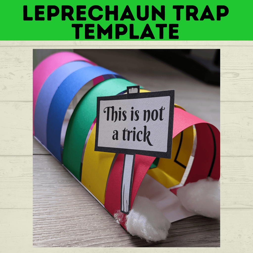 St. Patrick's Day Craft | Kids Craft | St. Patty's Day Craft | Leprechaun Craft | Leprechaun Trap | Craft template | Kids Printables
