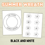 Let Your Light Shine Craft, Summer VBS craft, Faith Craft, Shine Your Light, Sunday School Bible Craft, DIY Paper Wreath, Cut and Paste