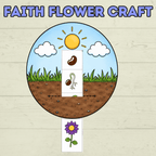 Faith Crafts, Faith Craft Bundle, Bible Crafts, Sunday School Crafts, Homeschool, Christian Crafts, Cut and Paste Crafts, Kids Crafts,
