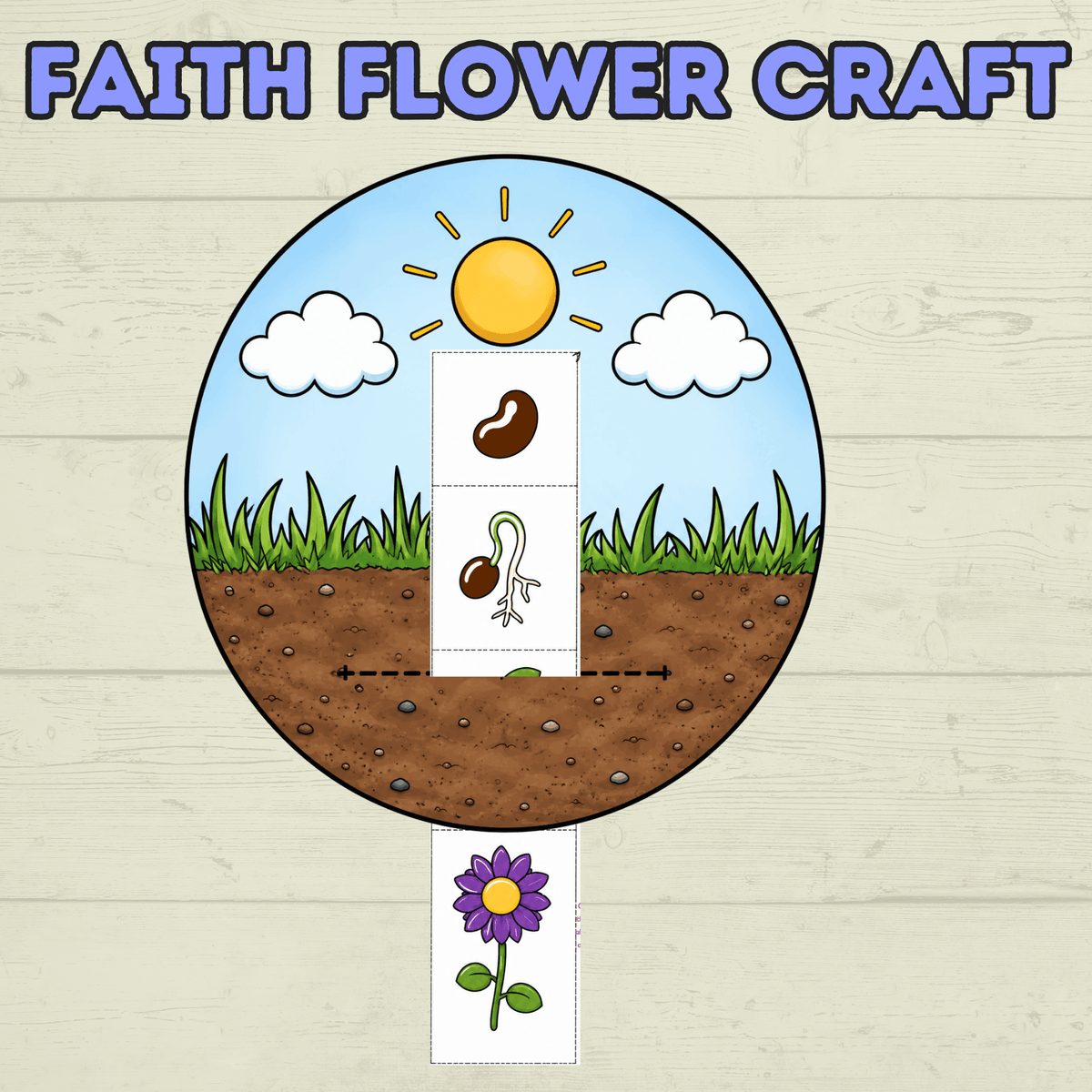 Faith Crafts, Faith Craft Bundle, Bible Crafts, Sunday School Crafts, Homeschool, Christian Crafts, Cut and Paste Crafts, Kids Crafts,