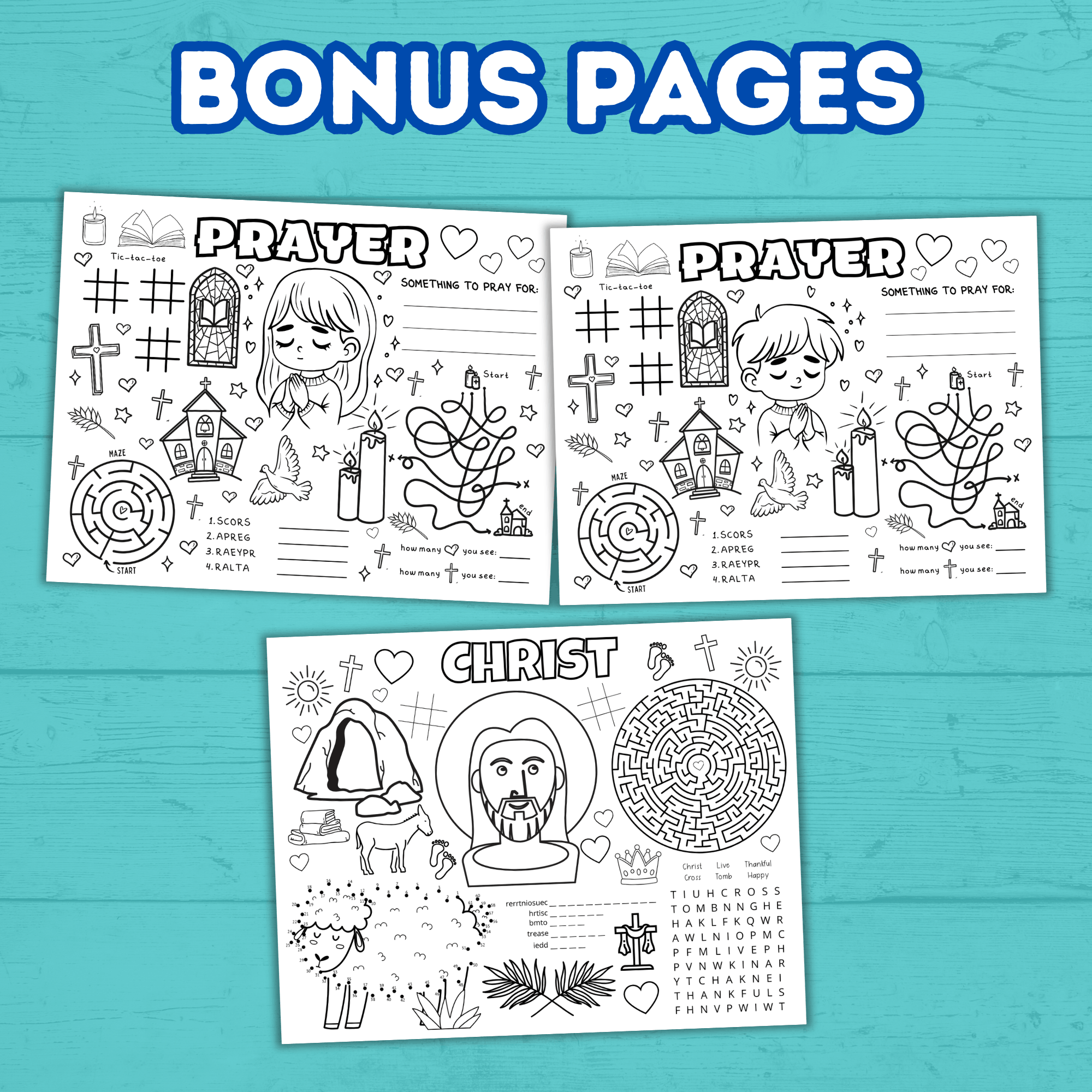 Old Testament Activity Pages, Bible Characters Pages, Sunday School Activity, Bible Activity, Church Games, Moses, Job, Deborah, Ruth, Noah