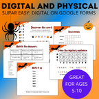 Halloween Escape Room for Kids for Young Kids Ages 5-10