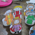 Bible Characters Daniel in the Lion's Den Craft for Kids, Sunday School Crafts, Bible Coloring Pages Lesson, Digital Download, PDF