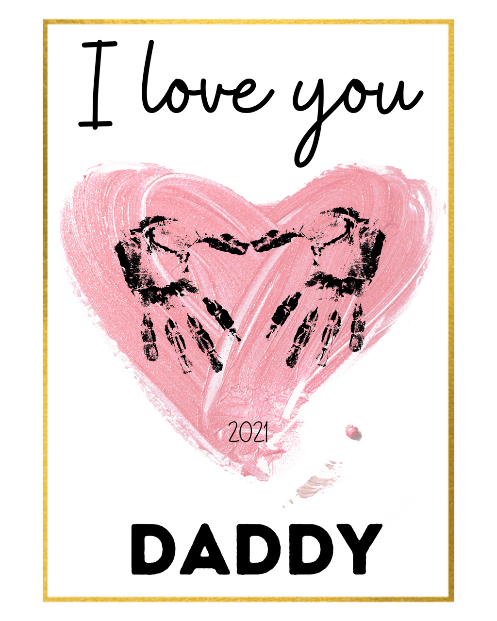 Father's Day Hand Craft Templates