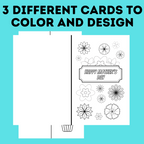 Mother's Day Cards | Coloring Cards for Mother's Day | Kids Cards