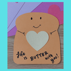 Valentine's Day Kids Crafts | Butter with You Craft