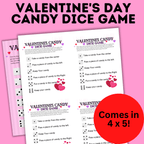 Valentine's Day Candy Dice Game for Kids | Kids Games