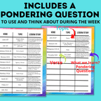 52 Bible Verses for Kids to Live by | Bible Scriptures for Kids