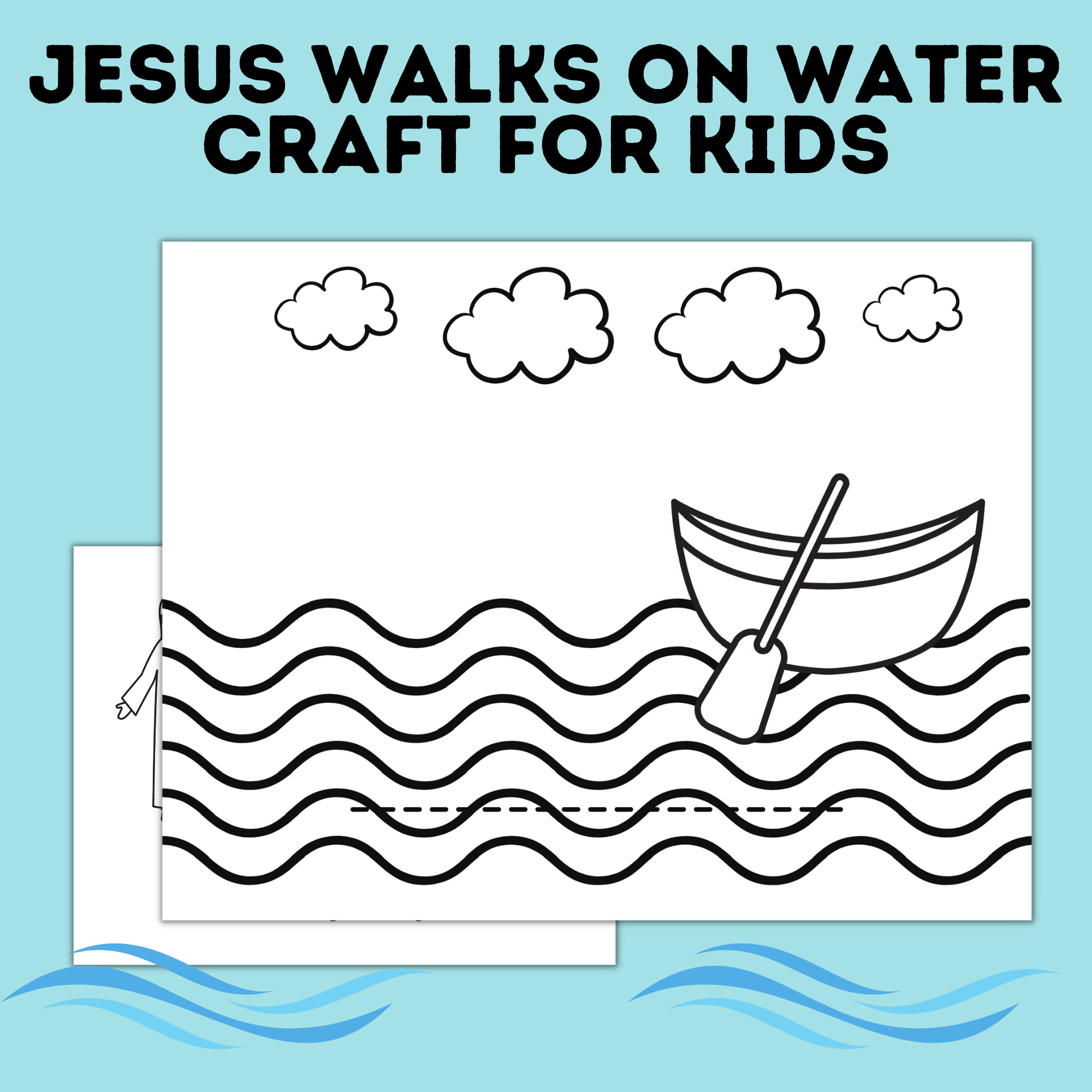 Jesus Walking on the Water Craft