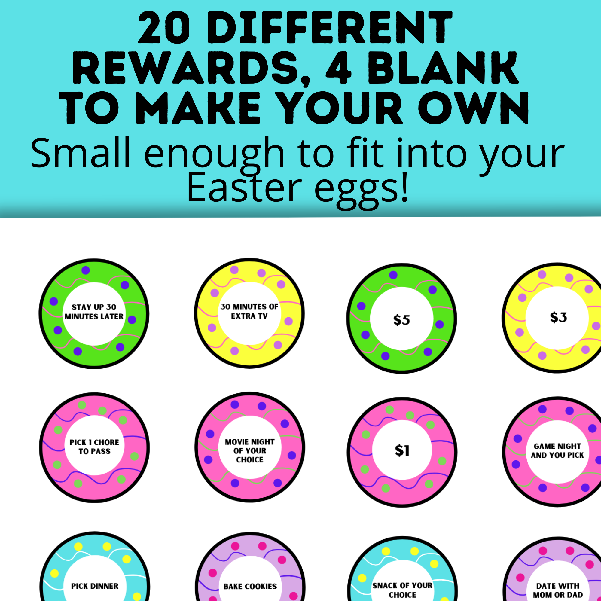 Easter Egg Reward Tickets
