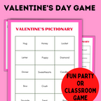 Valentine's Day Game | Valentine's Pictionary and Charades for Kids