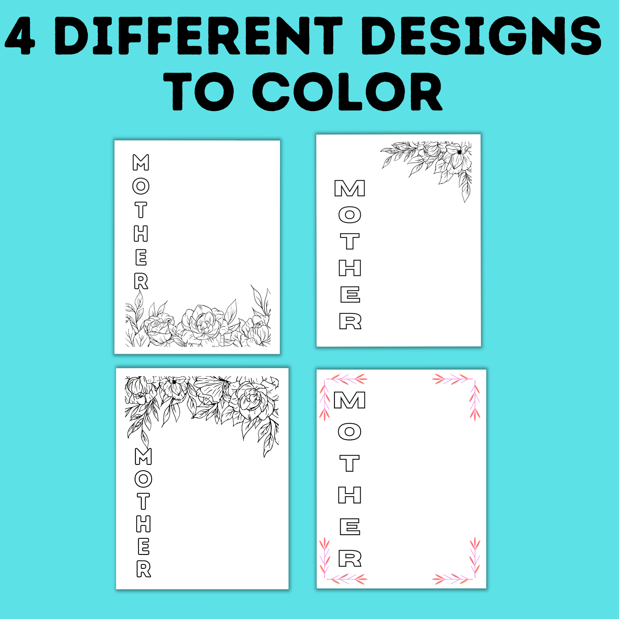 Mother's Day Acronym Craft for Kids