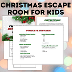 Christmas Game | Christmas Escape Room for Kids | Kids Games
