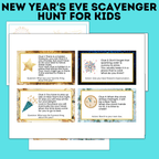 New Year's Eve Scavenger Hunt for Kids and Family