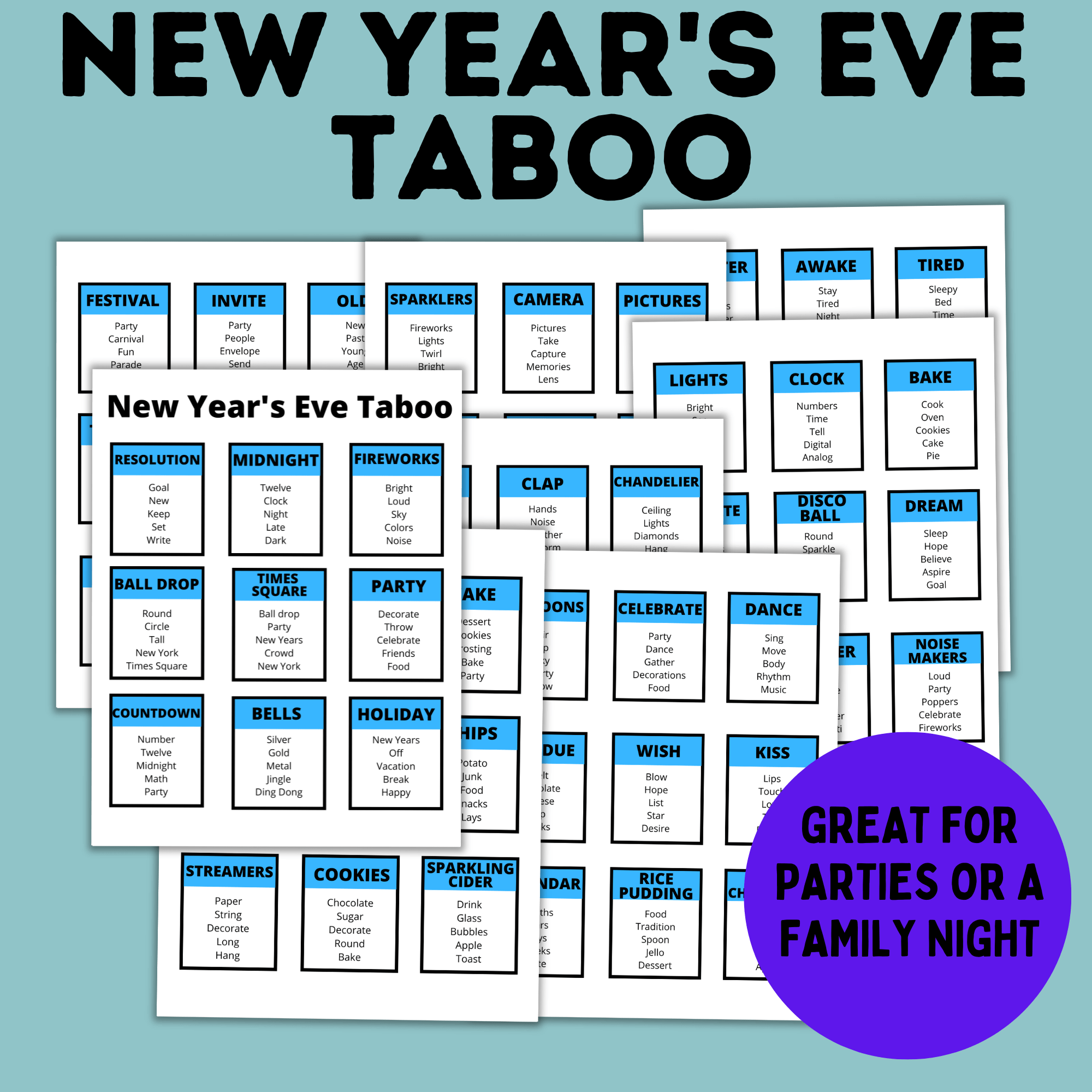 New Year's Eve Game for Kids | Classroom Game | Party Game | Family Game