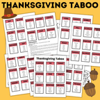 Thanksgiving Taboo for Kids and Family | Kids Games