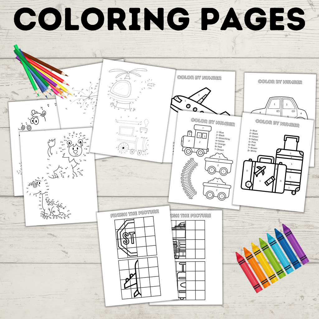 Ultimate Travel Bundle for Kids and Family | Travel Games | Travel Activities | Travel Printables | Family Travel | Kids Games