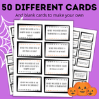 Halloween Would You Rather Cards for Kids
