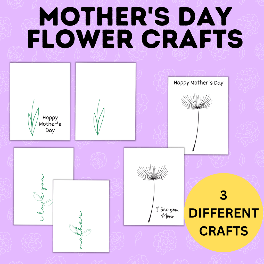 Mother's Day Flower Craft for Kids | Mother's Day Craft | Mother's Day Gift