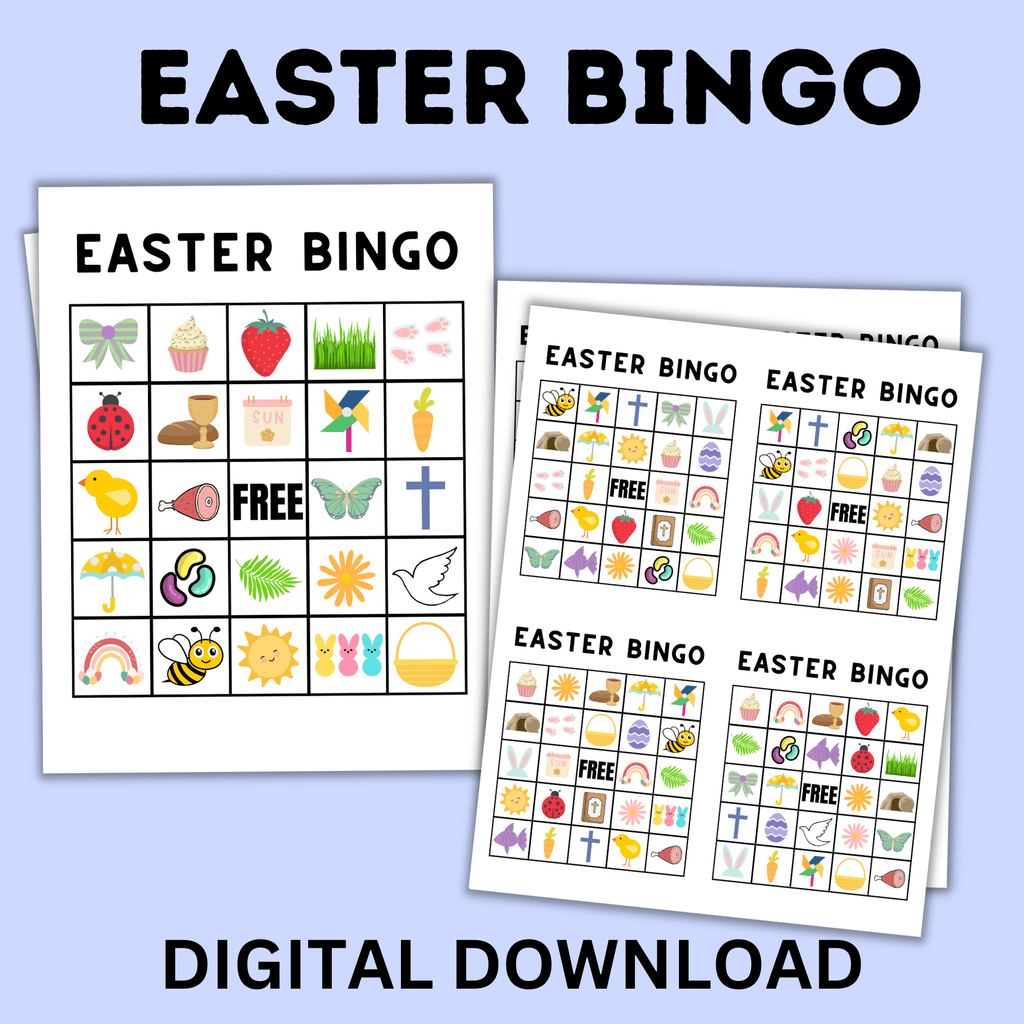 Easter Bingo | Easter Games | Easter Activity for Kids | Kids Bingo | Classroom Game | Kids Games