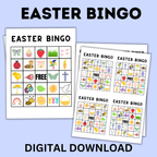 Easter Bingo | Easter Games | Easter Activity for Kids | Kids Bingo | Classroom Game | Kids Games