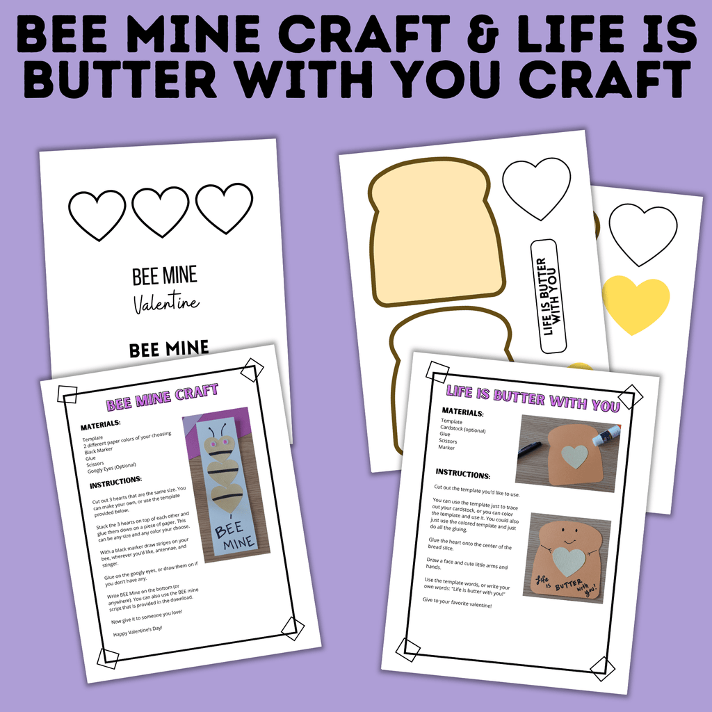 8 Valentine's Day Crafts for Kids and Toddlers.