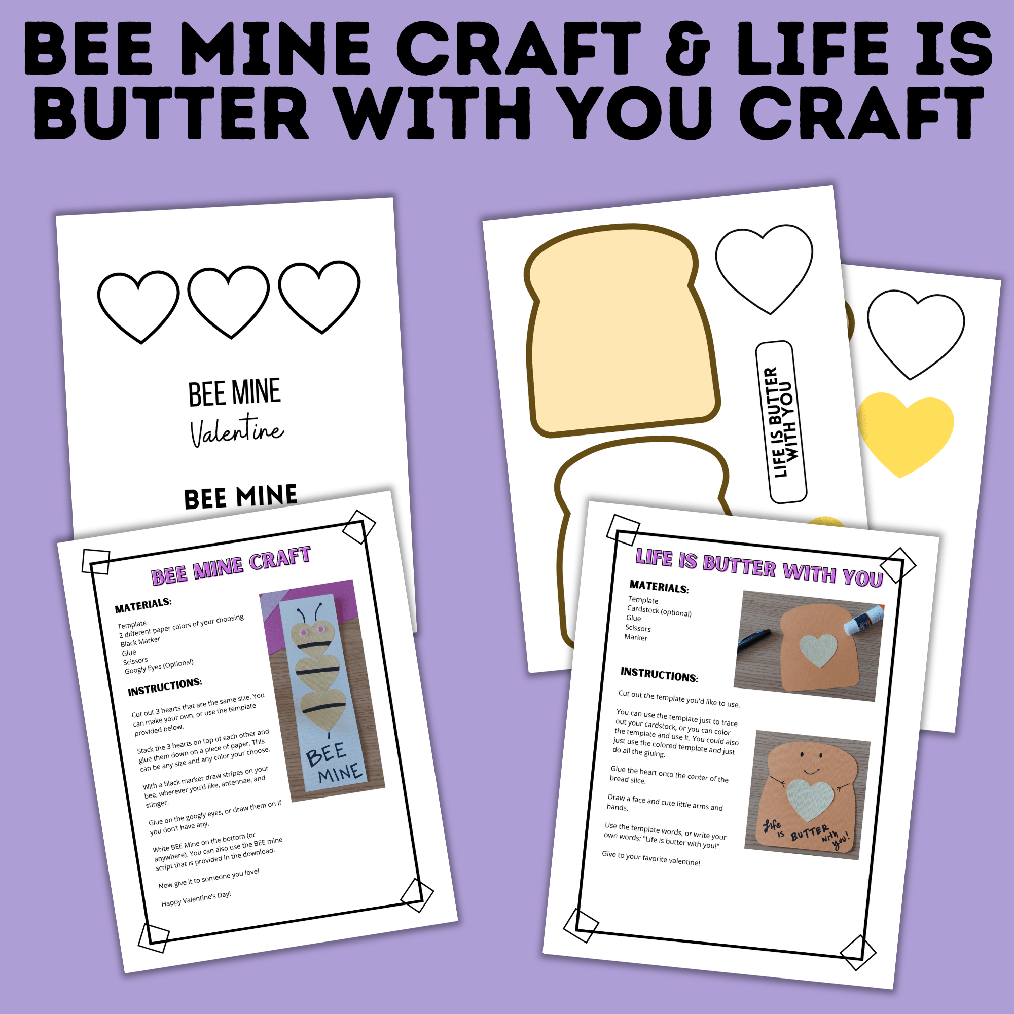 8 Valentine's Day Crafts for Kids and Toddlers.