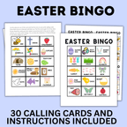 Easter Bingo | Easter Games | Easter Activity for Kids | Kids Bingo | Classroom Game | Kids Games